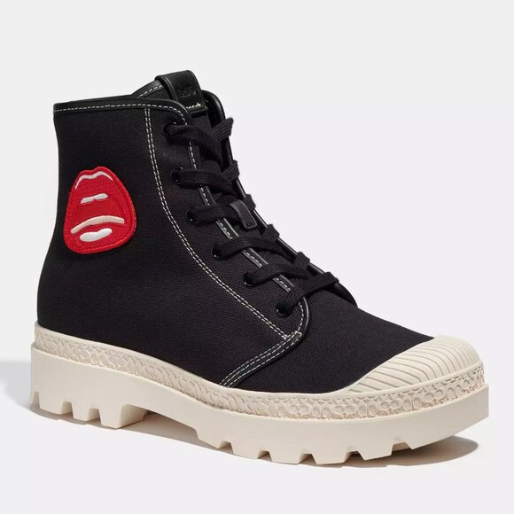 💋Coach X Tom Wesselmann Trooper Mid Top Boot - Picture 1 of 11